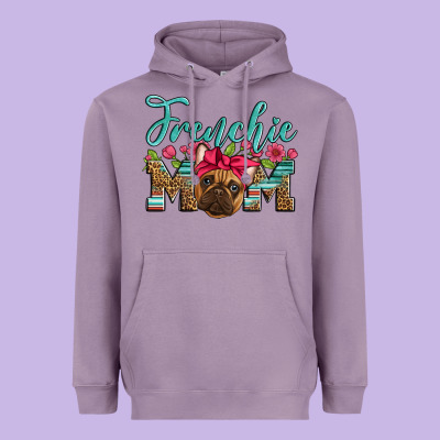 French Bulldog Mom Heavyweight Hoodie Designed By Artiststas