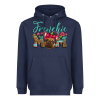 Navy french bulldog mom Heavyweight Hoodie - Artiststas