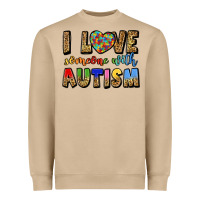 Mushroom i love someone with autism Heavyweight Sweatshirt - LillyAllenDesigns
