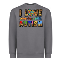 Storm i love someone with autism Heavyweight Sweatshirt - LillyAllenDesigns