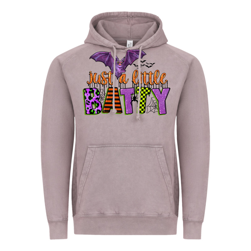 Just A Little Batty Vintage Hoodie by CowGirlArtShop | Teevron