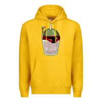 Lemon bubble fett boba tea funny sci fi pun pearl milk tea gift t shirt Premium Hoodie - minhPixels