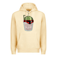 Pina Colada bubble fett boba tea funny sci fi pun pearl milk tea gift t shirt Premium Hoodie - minhPixels
