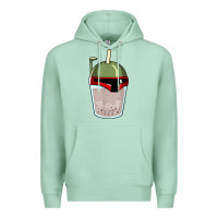 Seafoam bubble fett boba tea funny sci fi pun pearl milk tea gift t shirt Premium Hoodie - minhPixels