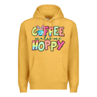 Mustard coffee makes me hoppy easter Premium Hoodie - Jasminsmagicworld