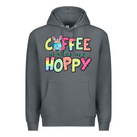 Rock coffee makes me hoppy easter Premium Hoodie - Jasminsmagicworld