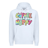 White coffee makes me hoppy easter Premium Hoodie - Jasminsmagicworld