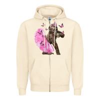 Sandshell Baby Gorilla With Tutu Zipper Hoodie - LillyAllenDesigns