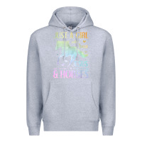 Heather Grey Jesus And Horses, Horse Gifts For Girls, Women Premium Hoodie - minhPixels