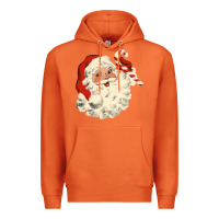 Carrot santa vintage face Premium Hoodie - minhPixels