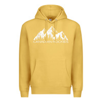 Antique Gold Canadian Rockies Gift Canada Rocky Mountains Souvenir Premium Hoodie - minhPixels