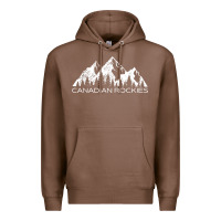 Chestnut Canadian Rockies Gift Canada Rocky Mountains Souvenir Premium Hoodie - minhPixels