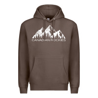 Coffee Canadian Rockies Gift Canada Rocky Mountains Souvenir Premium Hoodie - minhPixels