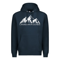 Navy Canadian Rockies Gift Canada Rocky Mountains Souvenir Premium Hoodie - minhPixels
