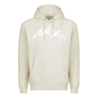 Oatmeal Heather Canadian Rockies Gift Canada Rocky Mountains Souvenir Premium Hoodie - minhPixels