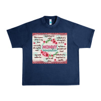 Navy mommy reminder Urban Heavy Tee - TumblerDesignByShophia