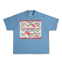 Pebble Blue mommy reminder Urban Heavy Tee - TumblerDesignByShophia