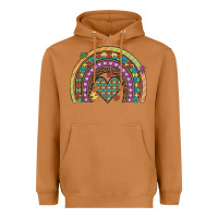 Meerkat autism awareness heart leopard rainbow Heavyweight Hoodie - Artiststas