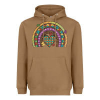 Toasted Coconut autism awareness heart leopard rainbow Heavyweight Hoodie - Artiststas