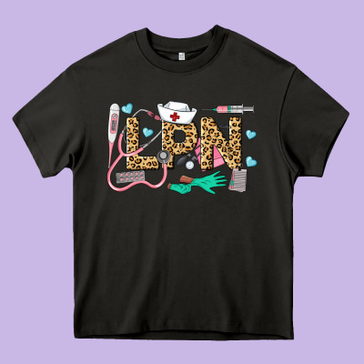 Lpn Certified Nursing Assistant Heavy Core Tee Designed By Lillyallendesigns