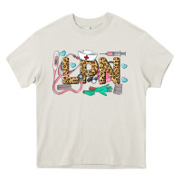 Cream LPN Certified Nursing Assistant Heavy Core Tee - LillyAllenDesigns