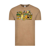 Vintage Coffee Honey bee coffee cups Vintage Tee - HowdyJamesFarm