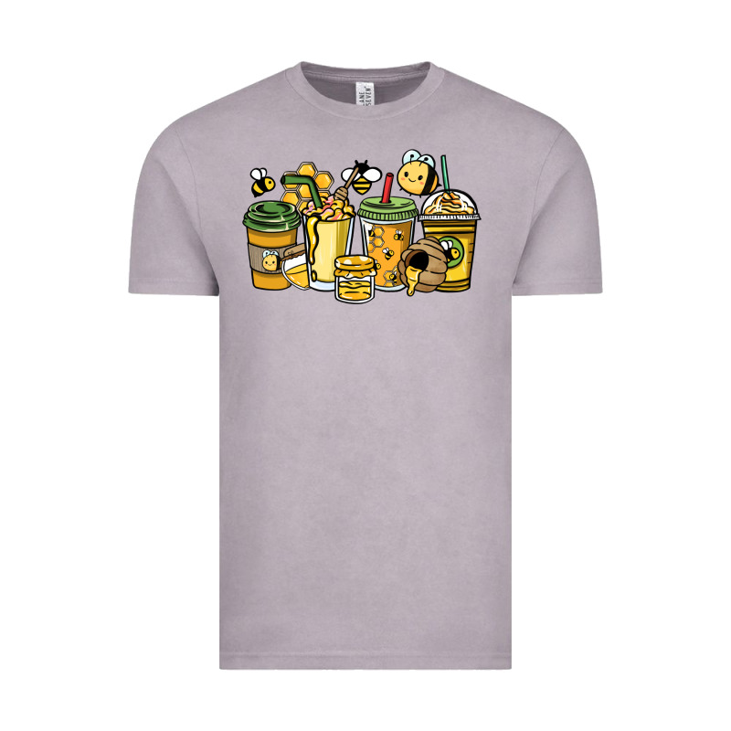 Honey Bee Coffee Cups Vintage Tee by HowdyJamesFarm | Teevron