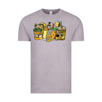 Vintage Zinc Honey bee coffee cups Vintage Tee - HowdyJamesFarm