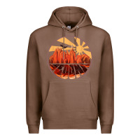 Chestnut Retro Vintage Sedona Arizona Hiking Sunset Dawn Gift Premium Hoodie - minhPixels