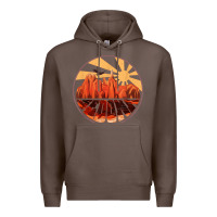 Coffee Retro Vintage Sedona Arizona Hiking Sunset Dawn Gift Premium Hoodie - minhPixels