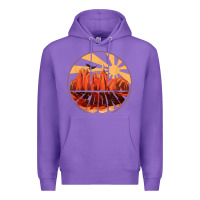 Purple Retro Vintage Sedona Arizona Hiking Sunset Dawn Gift Premium Hoodie - minhPixels