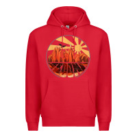 Red Retro Vintage Sedona Arizona Hiking Sunset Dawn Gift Premium Hoodie - minhPixels