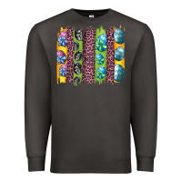 Smoke easter eggs and leopard brushstrokes Premium Sweatshirt - Artiststas