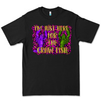 Black mardi gras i'm just here for the craw fish with lobster Premium Tee - RanaPortraitStore