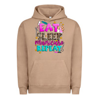 Pigment Burro eat sleep manicure repeat Urban Hoodie - AdoDesignShop