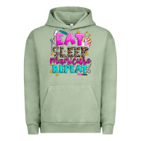 Pigment Oil Green eat sleep manicure repeat Urban Hoodie - AdoDesignShop