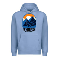 Colony Blue Whitefish MT Premium Hoodie - minhPixels