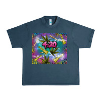 Midnight Navy 4 20 marijuana holiday Urban Heavy Tee - TumblerDesignByShophia