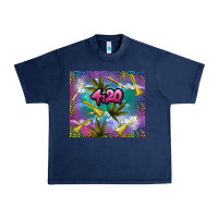 Navy 4 20 marijuana holiday Urban Heavy Tee - TumblerDesignByShophia