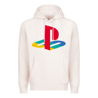 Pale Pink play station Premium Hoodie - minhPixels