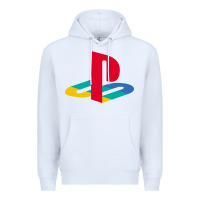 White play station Premium Hoodie - minhPixels