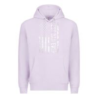 Lilac Father's Day Best Dad Ever American Flag Premium Hoodie - minhPixels