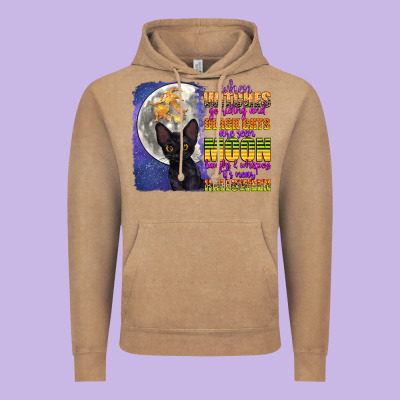 When Witches Go Riding Vintage Hoodie Designed By Cowgirlartshop