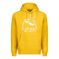 Lemon Captain Jack Sparrow Tattoo WHITE Premium Hoodie - minhPixels