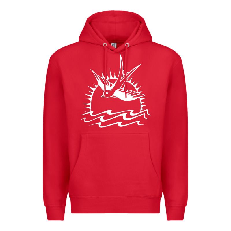 Captain Jack Sparrow Tattoo White Premium Hoodie by minhPixels | Teevron