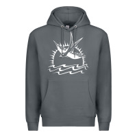 Rock Captain Jack Sparrow Tattoo WHITE Premium Hoodie - minhPixels