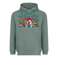 Sage english bulldog mom Heavyweight Hoodie - Artiststas