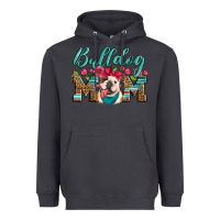 Smoke english bulldog mom Heavyweight Hoodie - Artiststas