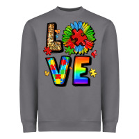 Storm autism love Heavyweight Sweatshirt - LillyAllenDesigns
