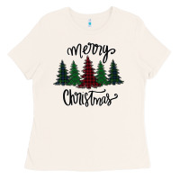 Bone Merry Christmas Trees Ladies Tee - Bettercallsaul